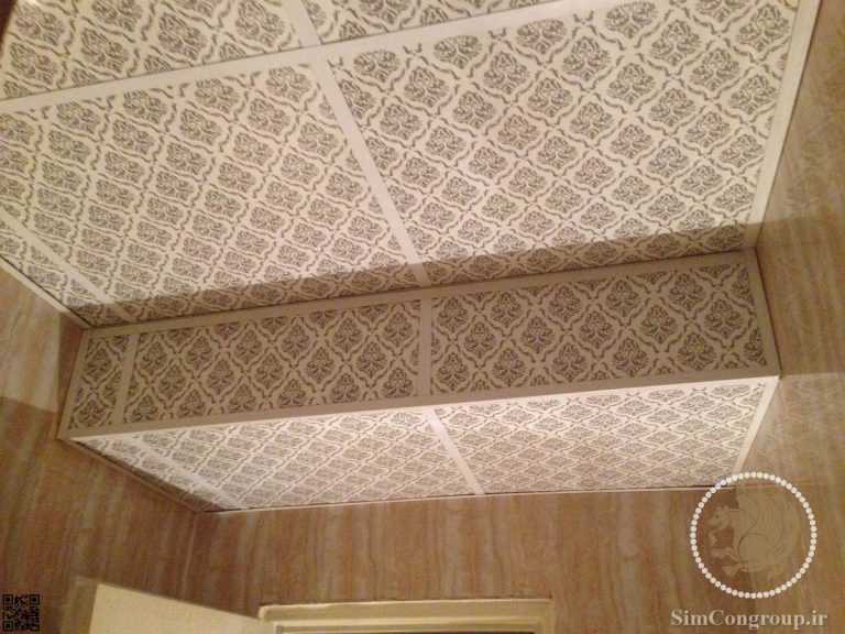 اجرا پله ای سقف کاذب دستشویی