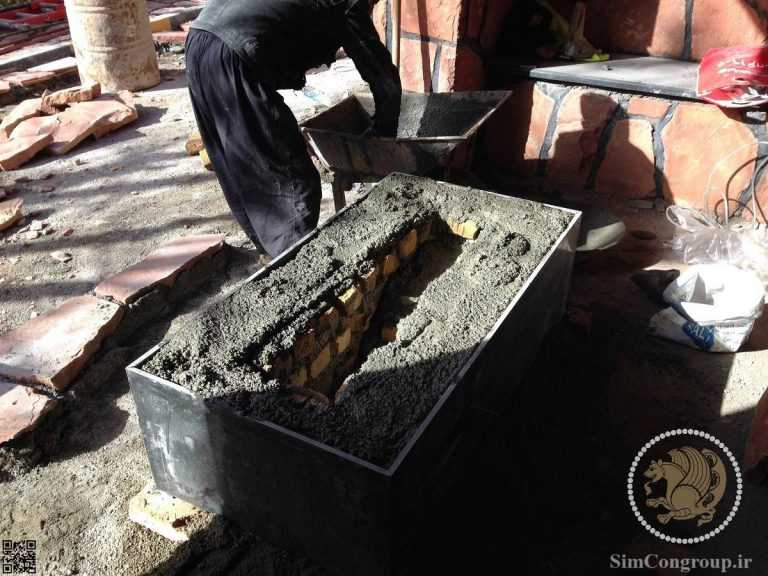بنایی با آجر و سنگ
