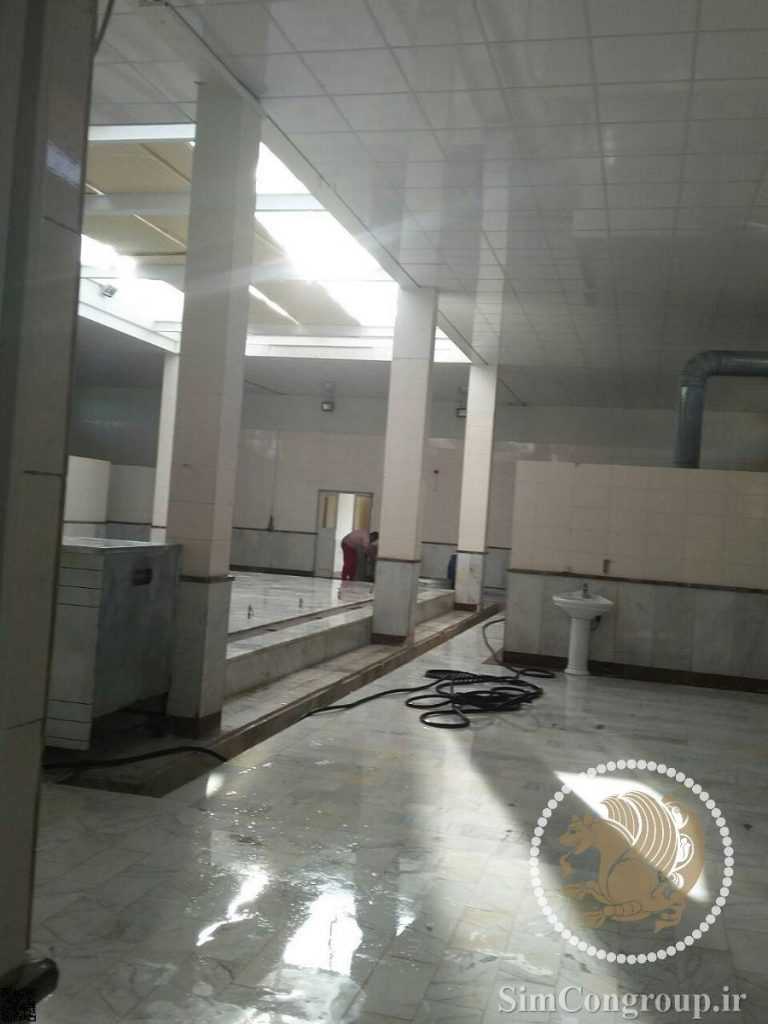 سقف پی وی سی در متراژ بزرگ