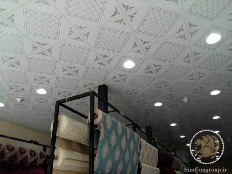 سقف کاذب pvc فروشگاه