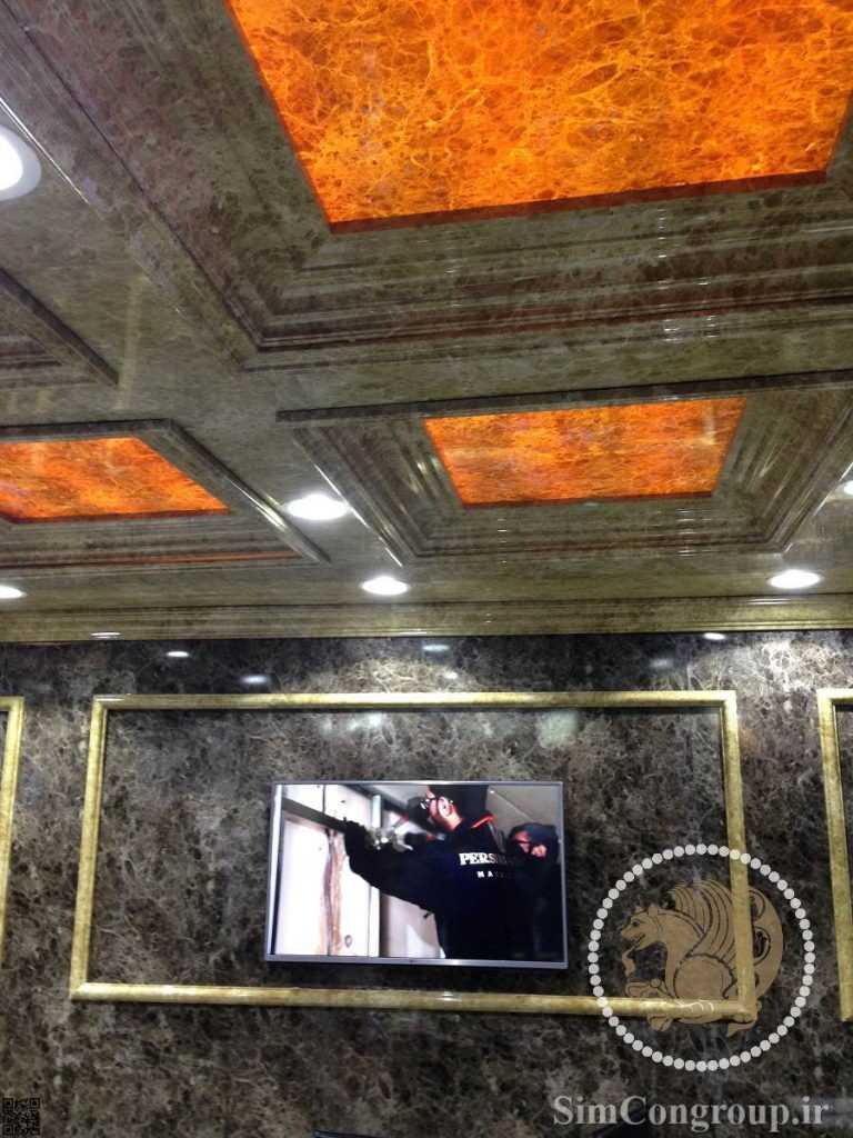 نورپردازی سقف حمام و سرویس بهداشتی
