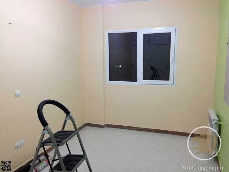 پنجره دوجداره upvc اتاق خواب