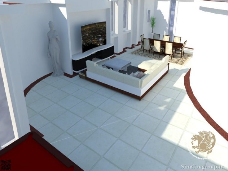 طراحی سه بعدی چیدمان منزل