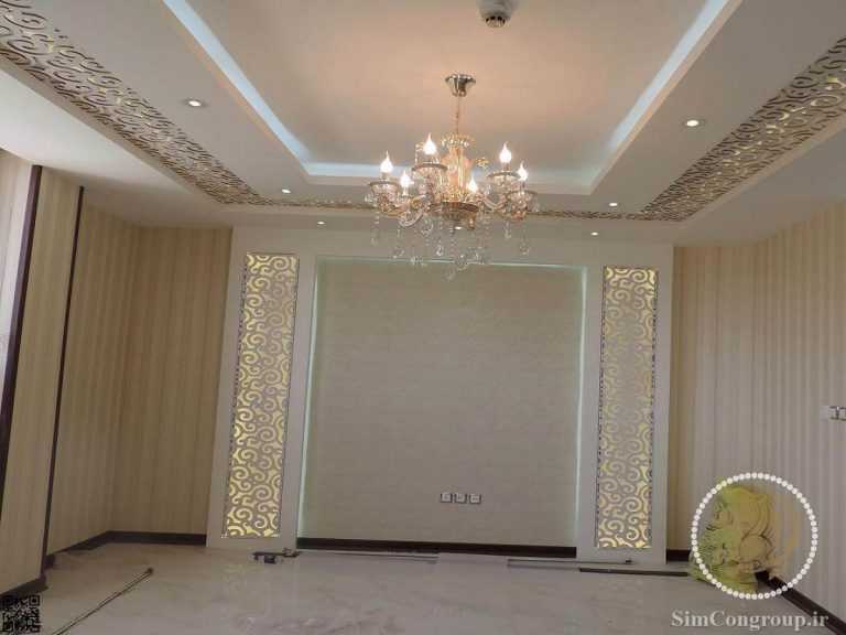 کناف سقف ساختمان مسکونی