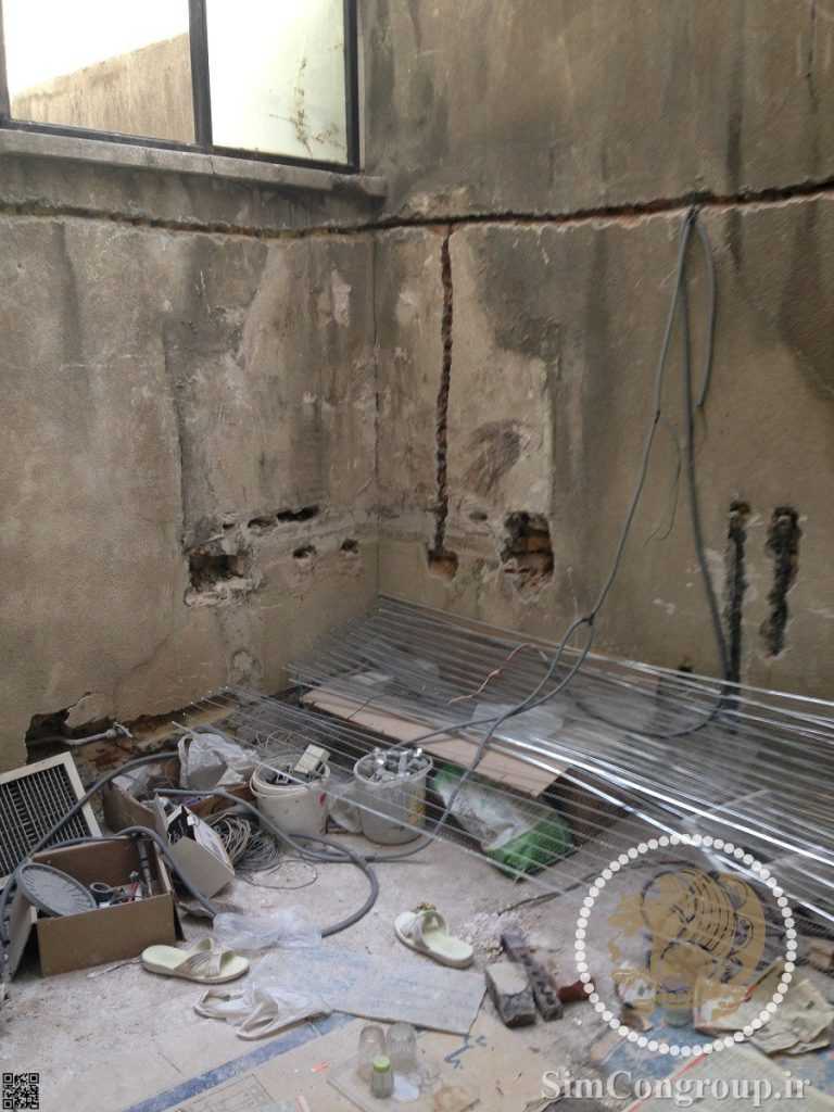 سیم کشی برق حیاط خلوت برای نورپردازی
