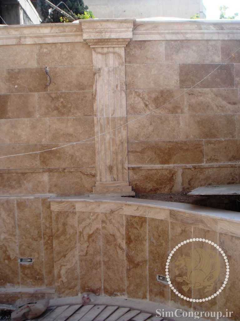بازسازی نمای محوطه
