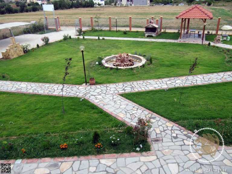 ساخت محوطه و فضای سبز