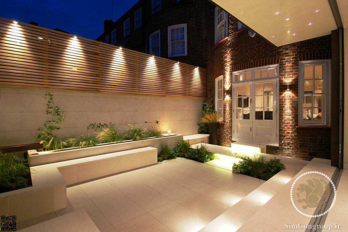 نورپردازی نمای ساختمان