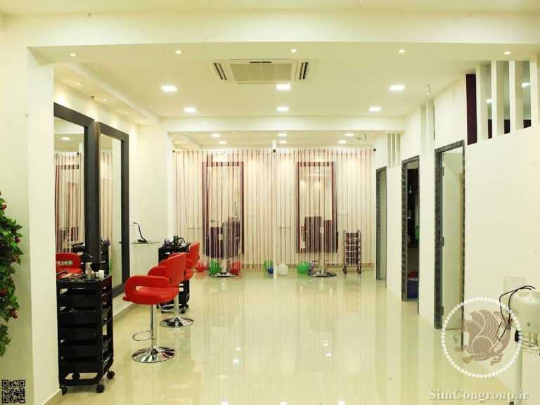 دکوراسیون ارزان آرایشگاه زنانه