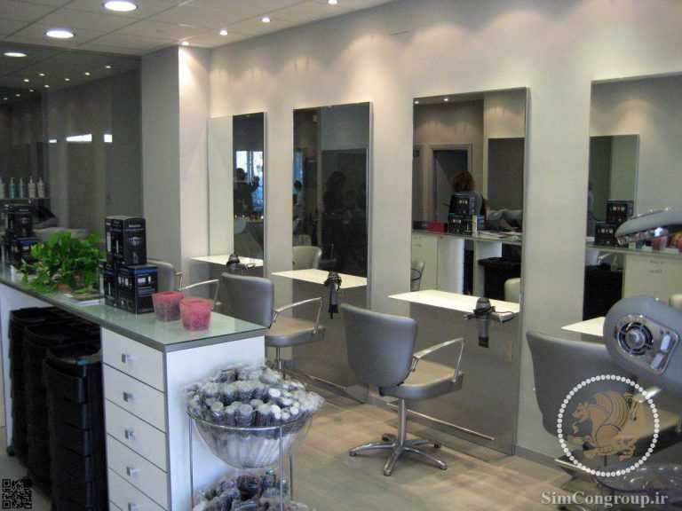 دکور مدرن آرایشگاه زنانه