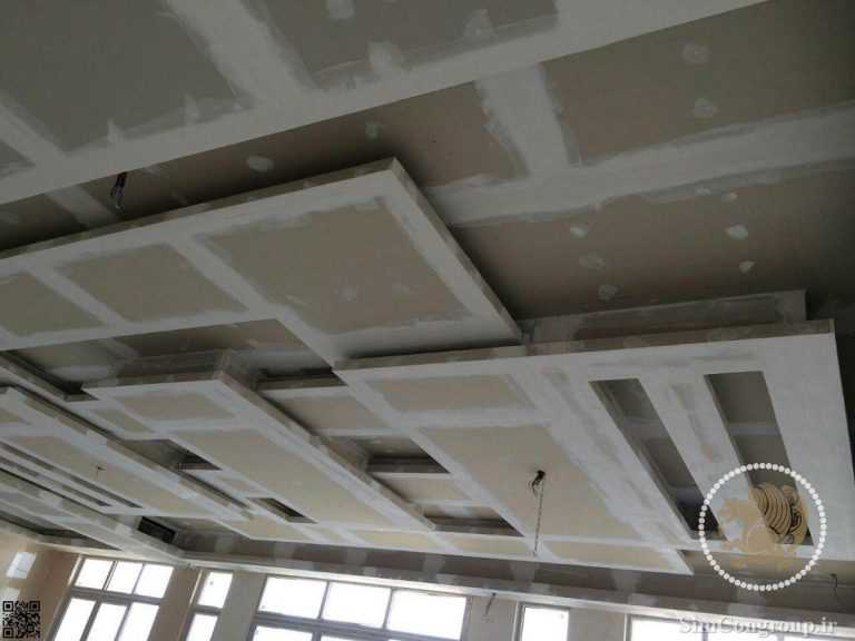 ساخت طرح کناف سقف