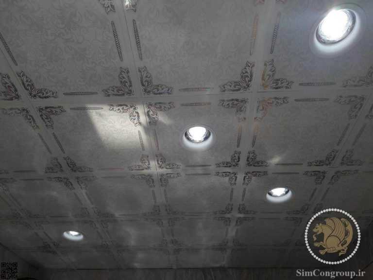 نورپزدازی سقف کاذب دستشویی