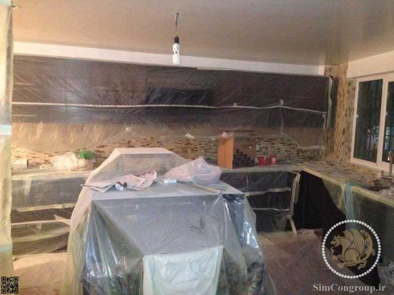 ساخت و نصب کابینت آشپزخانه منزل