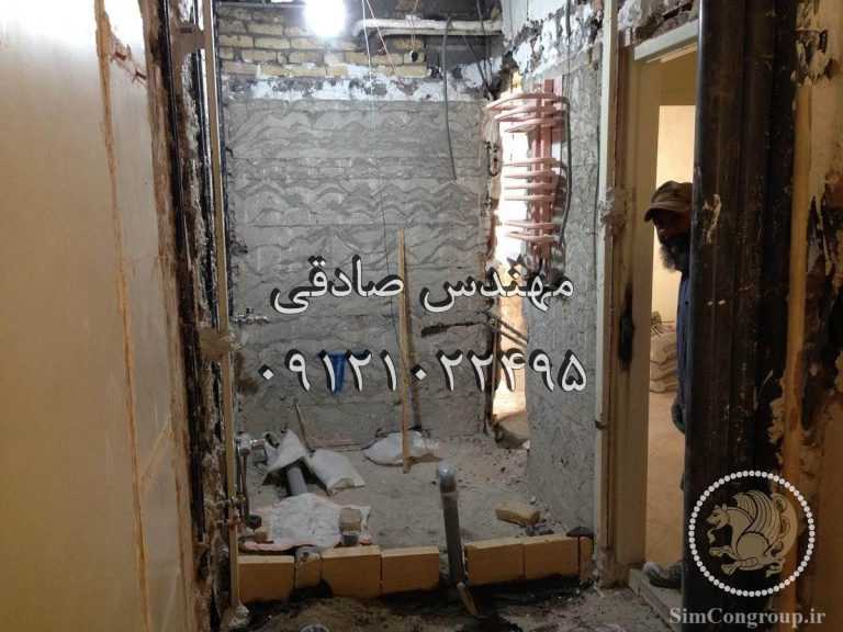 تیغه چینی با بلوک سفالی