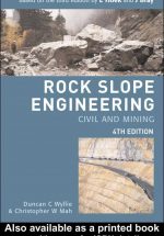 کتاب انگلیسی مهندسی سنگ